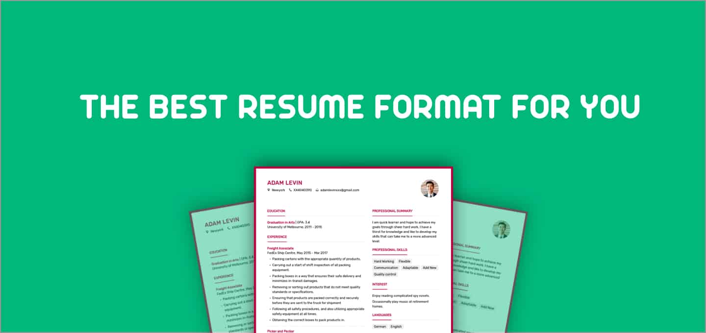 current_resume_format