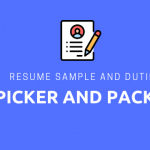 Resume sample picker and Packer